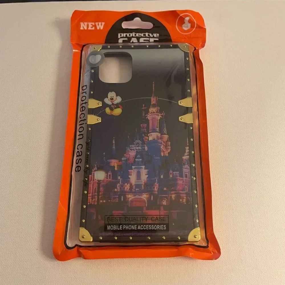 Disney Castle at Night IPhone 11 Pro Max Case NWT